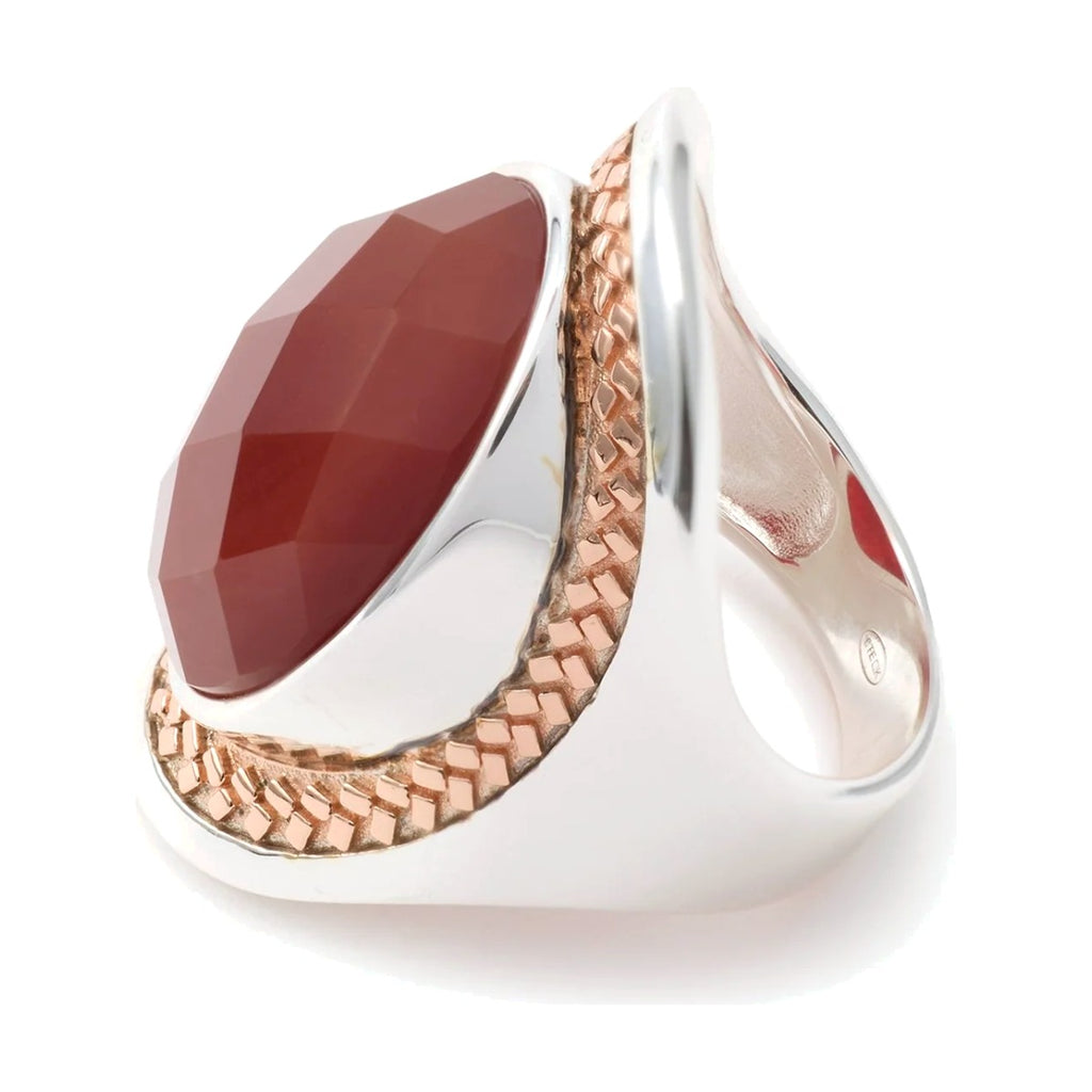 Nomad by Di Giorgio Black Onyx Signet Ring detail