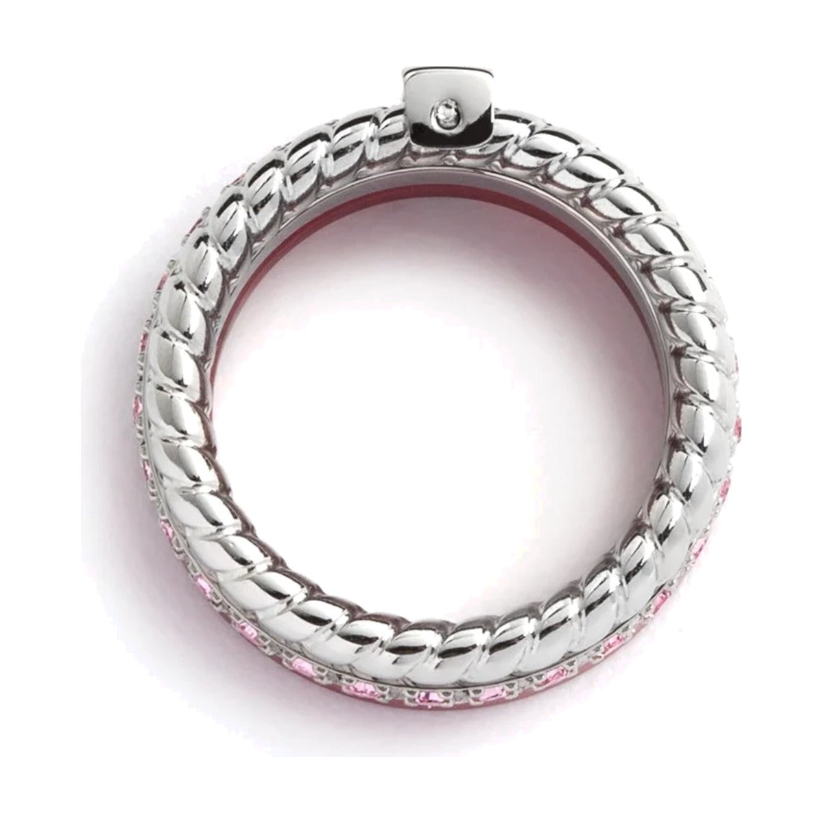 Breil Triple Band Crystal Ring top
