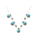 Nomad by Di Giorgio Turquoise Sunburst Necklace