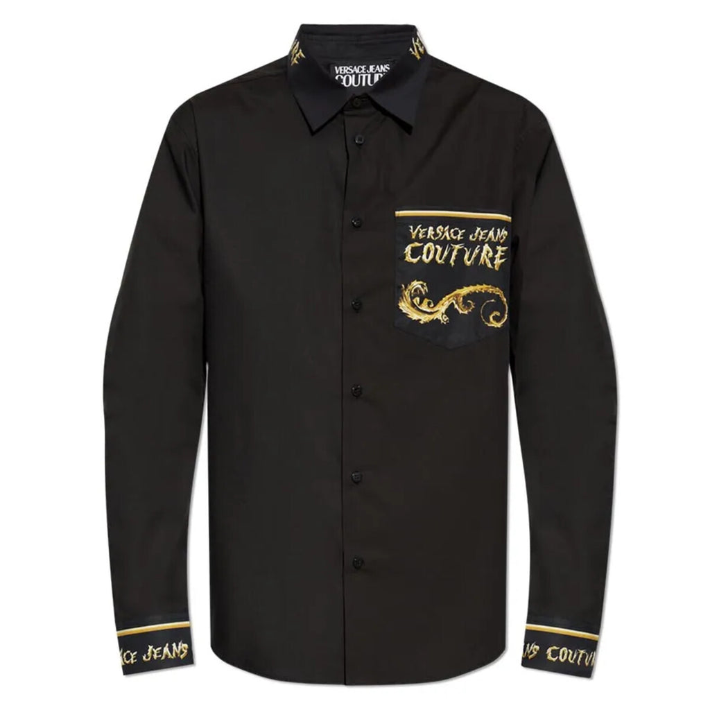 Versace Black Motif Shirt