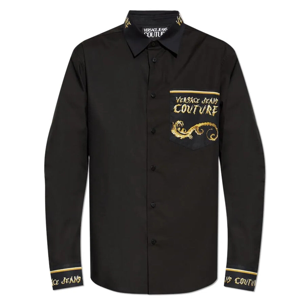 Versace Black Motif Shirt